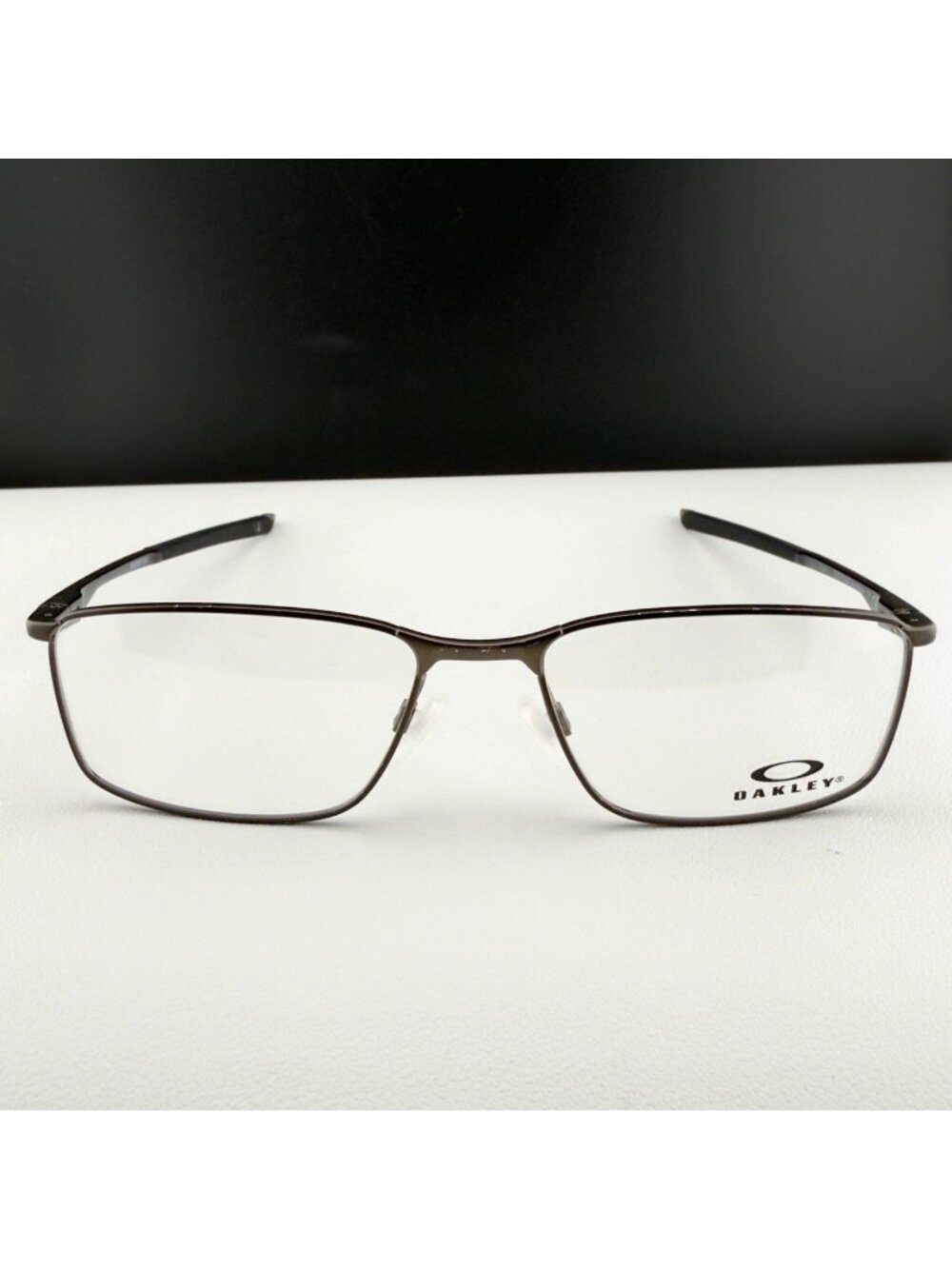Oakley OX 3217 0255 Eyeglasses Frames Socket 5.0 Satin Pewter 55 17 136 READ